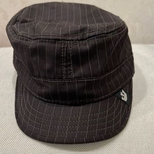 Goorin Bros chocolate striped hat
